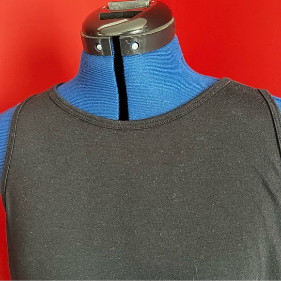 Fabletics “Millie” Open Back Athletic Tank Top, Black - Picture 6 of 11